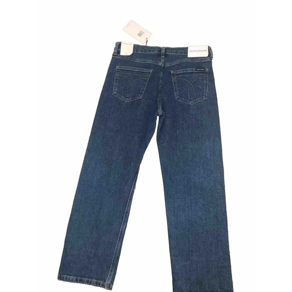 calvin klein 90s Low Rise Straight Jean Size 30 casual denim fall classic $200 - Picture 6 of 7